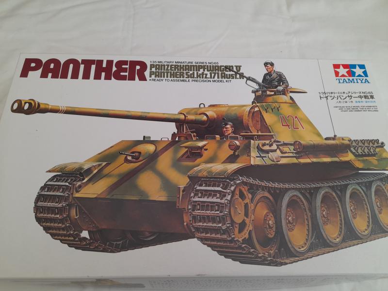 Ouvre boite Panther Sd.Kfz.171 Ausf.A Tamiya 1/35 014
