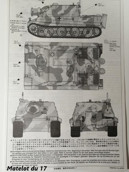 1/35 Sturmtiger Assault Mortar Tamiya 1557