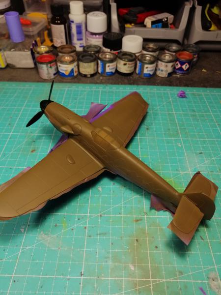 1/48     Messerschmitt Bf 109 G6     Academy  FINI!!!! 1637