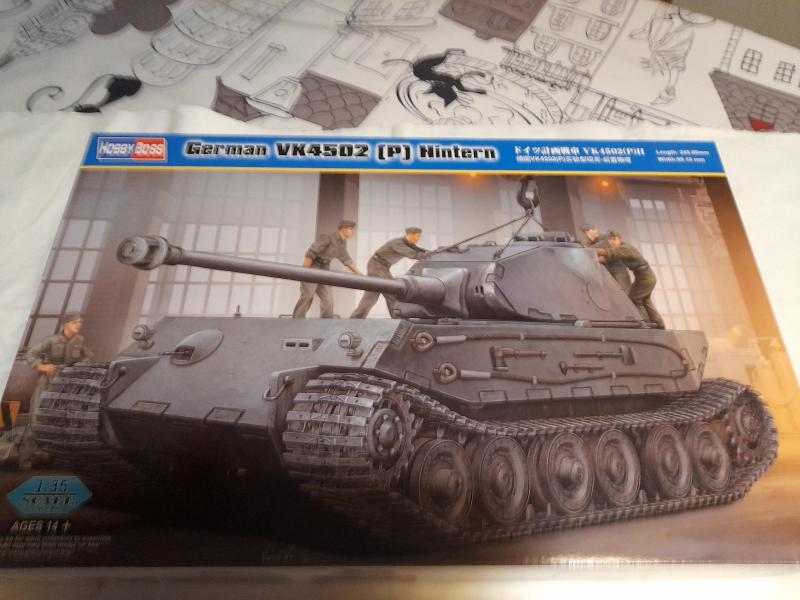 1/35 German VK 4502(P) Hintern Hobby Boss 178