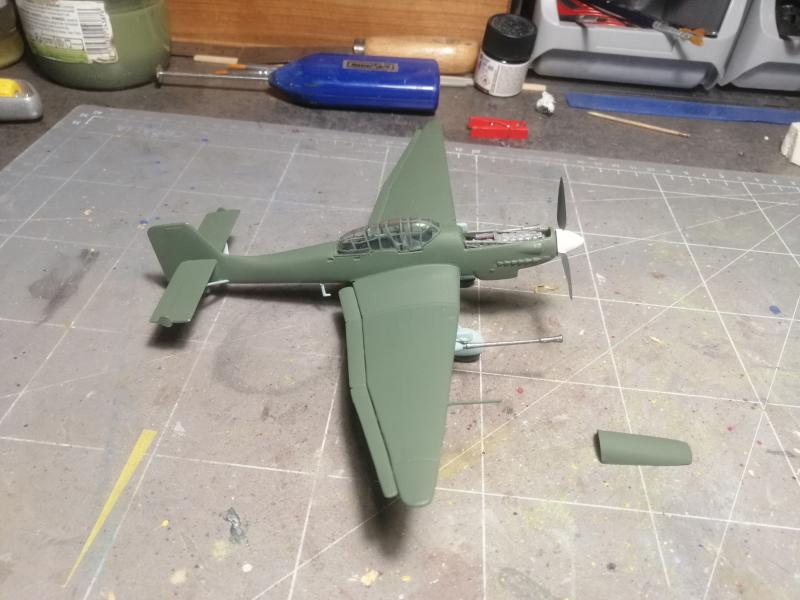 * 1/72 Junkers JU 87 G/D Tank Buster REVELL - Page 2 2411