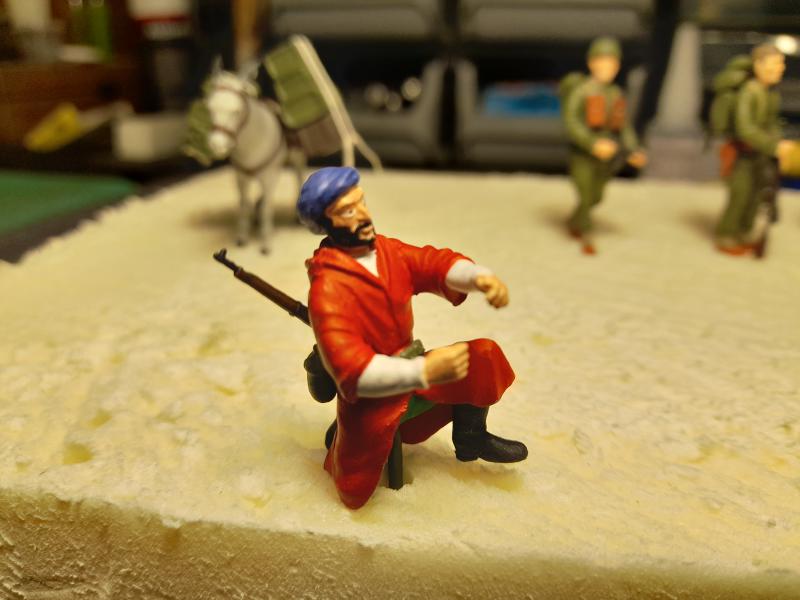 Diorama Algérie 1954 au 1/35 Quelque part dans le désert..... 2422