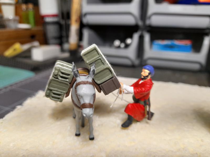 Diorama Algérie 1954 au 1/35 Quelque part dans le désert..... 2523