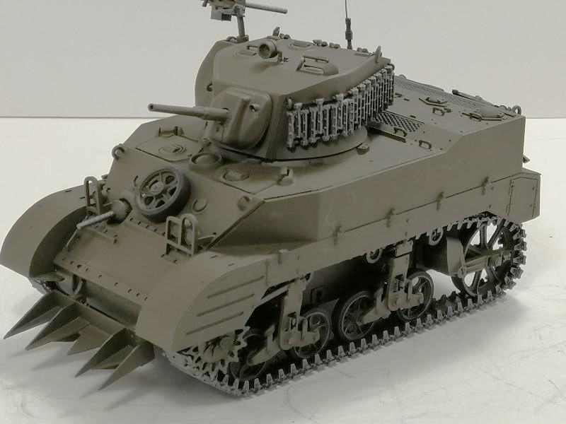 1/35 M5A1 Light Tank TAMIYA Montage express 371