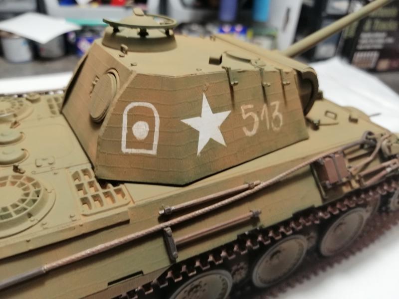 * 1/35 Panther Sd.Kfz.171 Ausf.A 8éme corps blindé de la Garde .. Tamiya - Page 4 7812