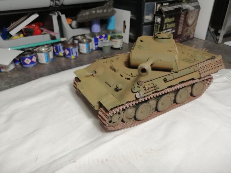 * 1/35 Panther Sd.Kfz.171 Ausf.A   8éme corps blindé de la Garde ..    Tamiya - Page 4 8212