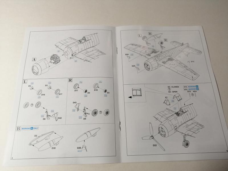 1/72 - GRUMMAN F6F-3 HELLCAT - EDUARD - OUVRE BOITE 960