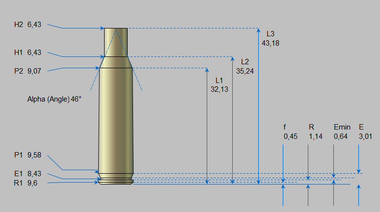 Table Calibres et Munitions sur Excel (Suite et fin) Cal0110