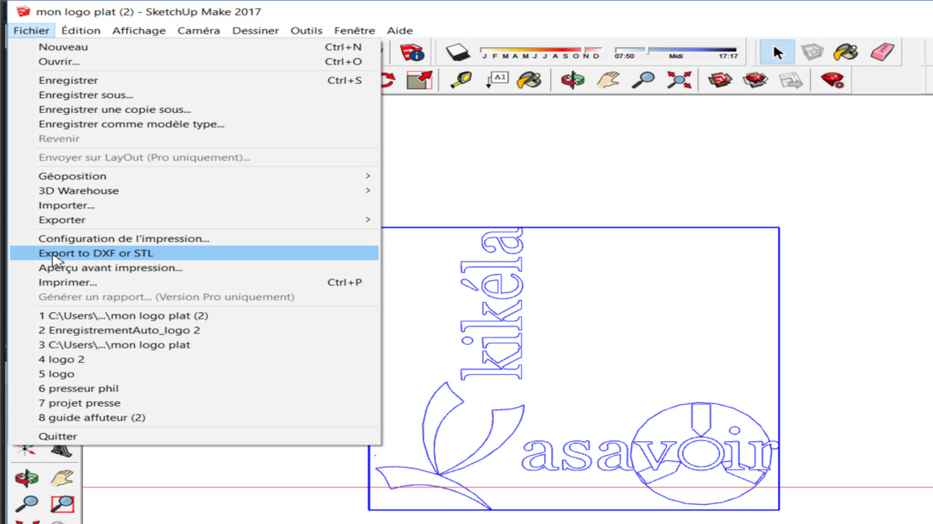 relooking et conversion skp > dxf - Page 2 Sketch13