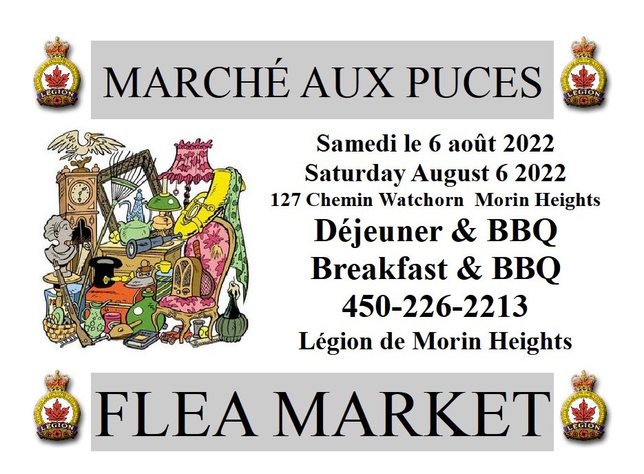 Flea Market Saturday August 6 2022 29443410