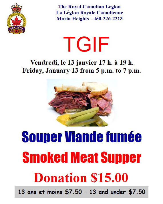 TGIF Smoked Meat Friday January 13 2023   32457710
