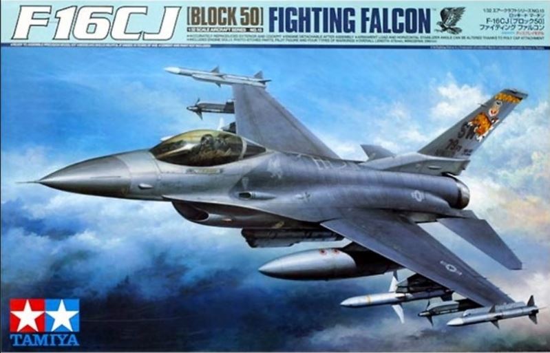 1/32     F16 Fighting Falcon   -Tamiya - 110-f110