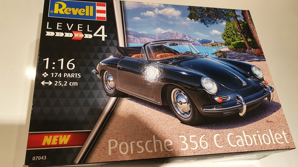 Porsche 356 C Cabriolet - Revell - 1/16 20201276