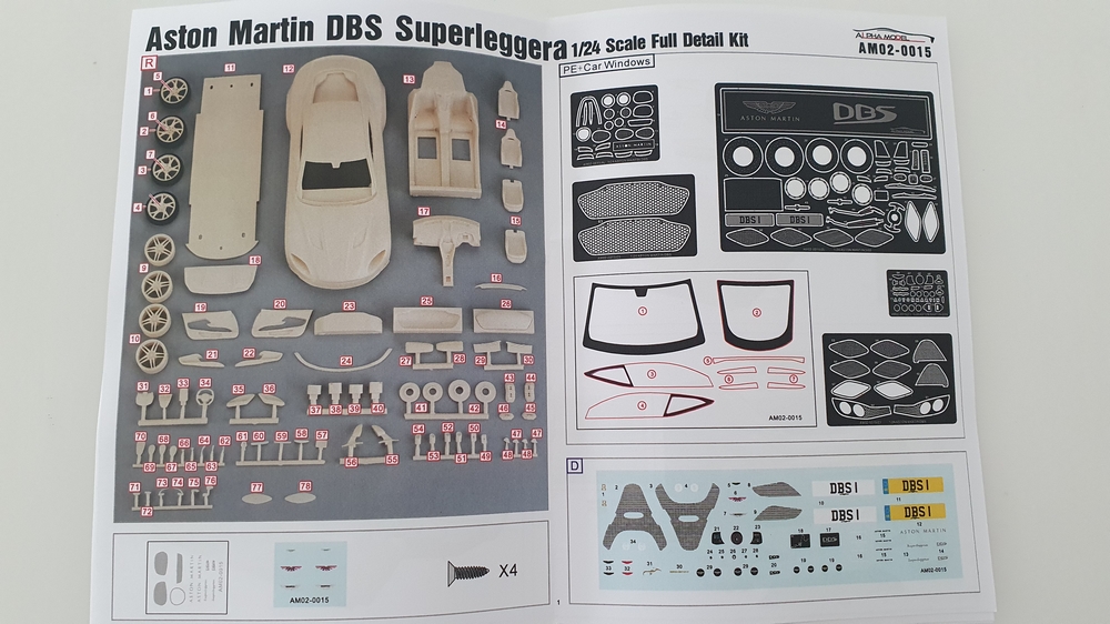Aston Martin DBS Superleggera - Alphamodel 1/24 20211025