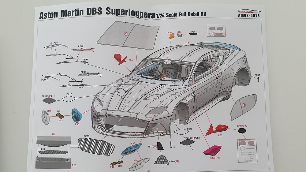 Aston Martin DBS Superleggera - Alphamodel 1/24 20211027