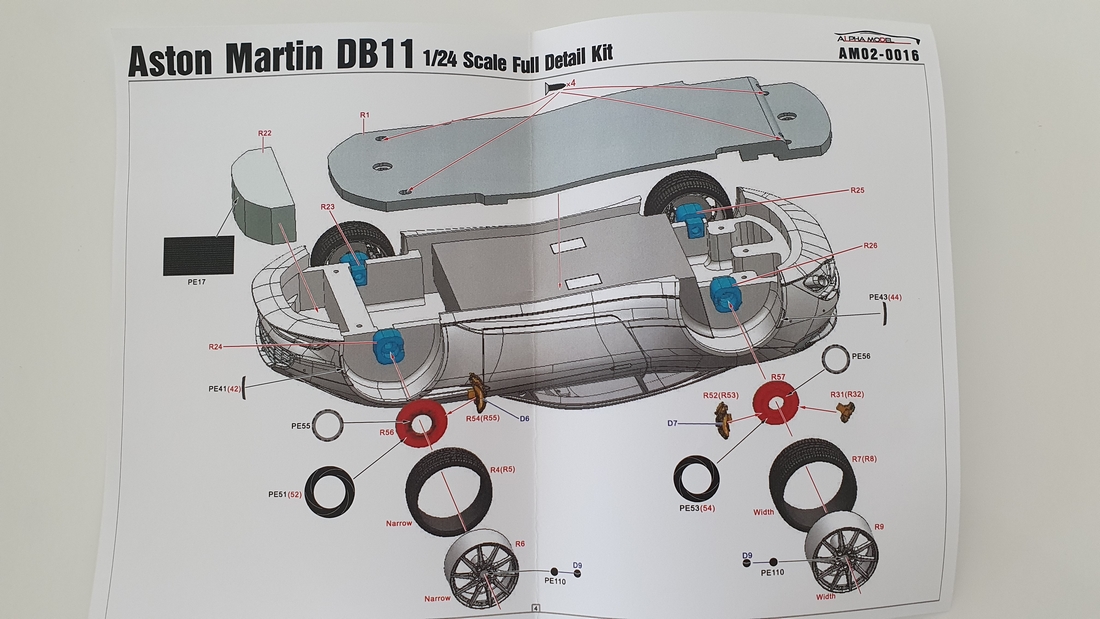 Aston Martin DB11 1/24 - AlphaModel 20220959