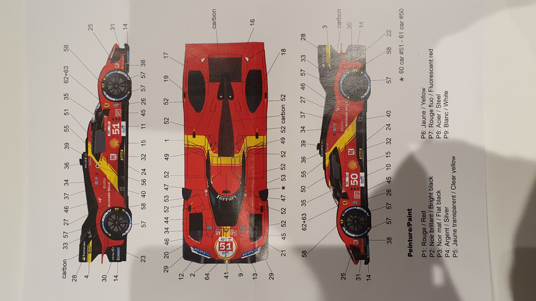 Ferrari 499P - 1/24 Profil24 - WEC 20240267