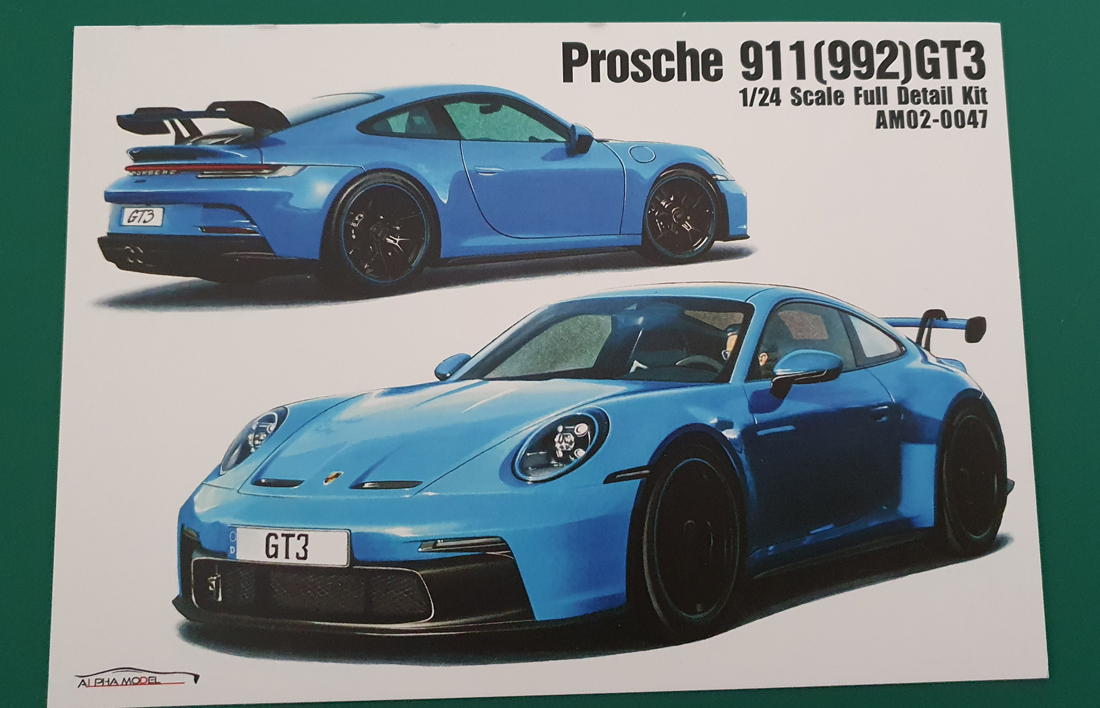 Porsche 992 (911) GT3 - AlphaModel - 1/24 20240343