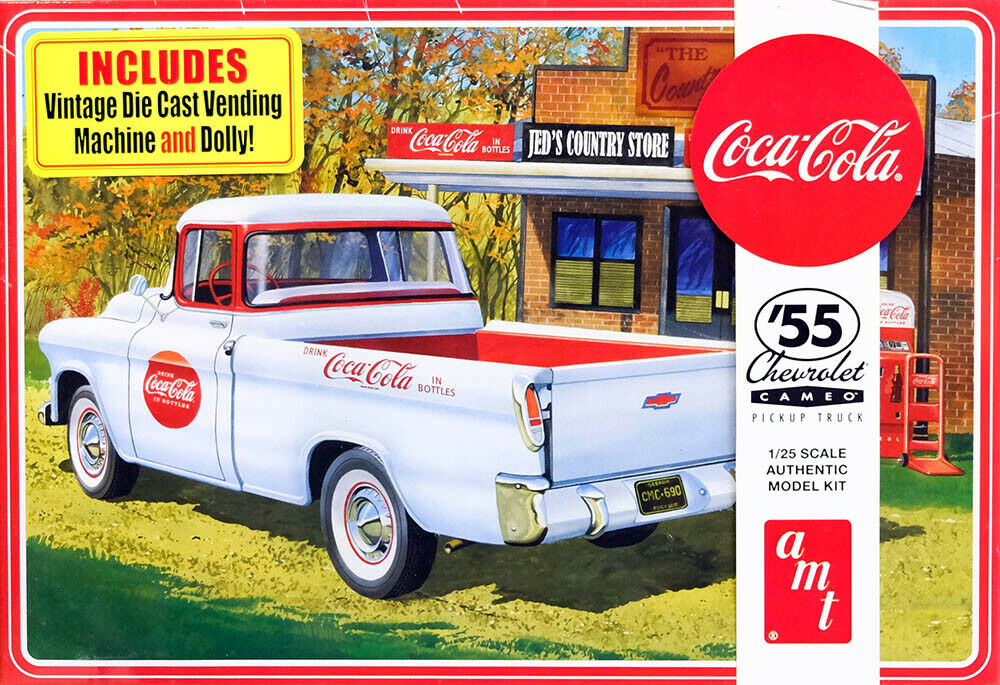 Pickup Chevrolet 1955 coca cola S-l16010