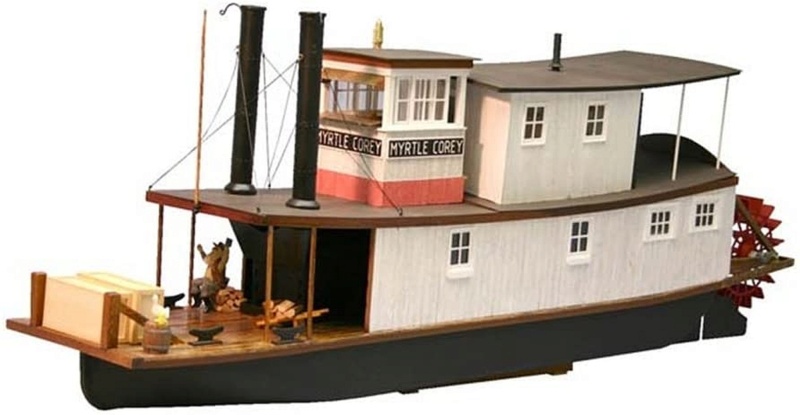 Mississippi Riverboat "Mark Twain" / 1:50, Pappe, Holz u.a.  - Seite 4 51miqa11
