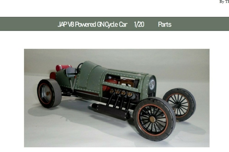 JAP V8 Powered, 1:18, Karton Clipbo11