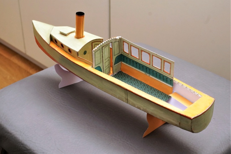  Seetüchtige Motor-Kreuzeryacht - Kartonmodell statt Blechspielzeug Dsc05718