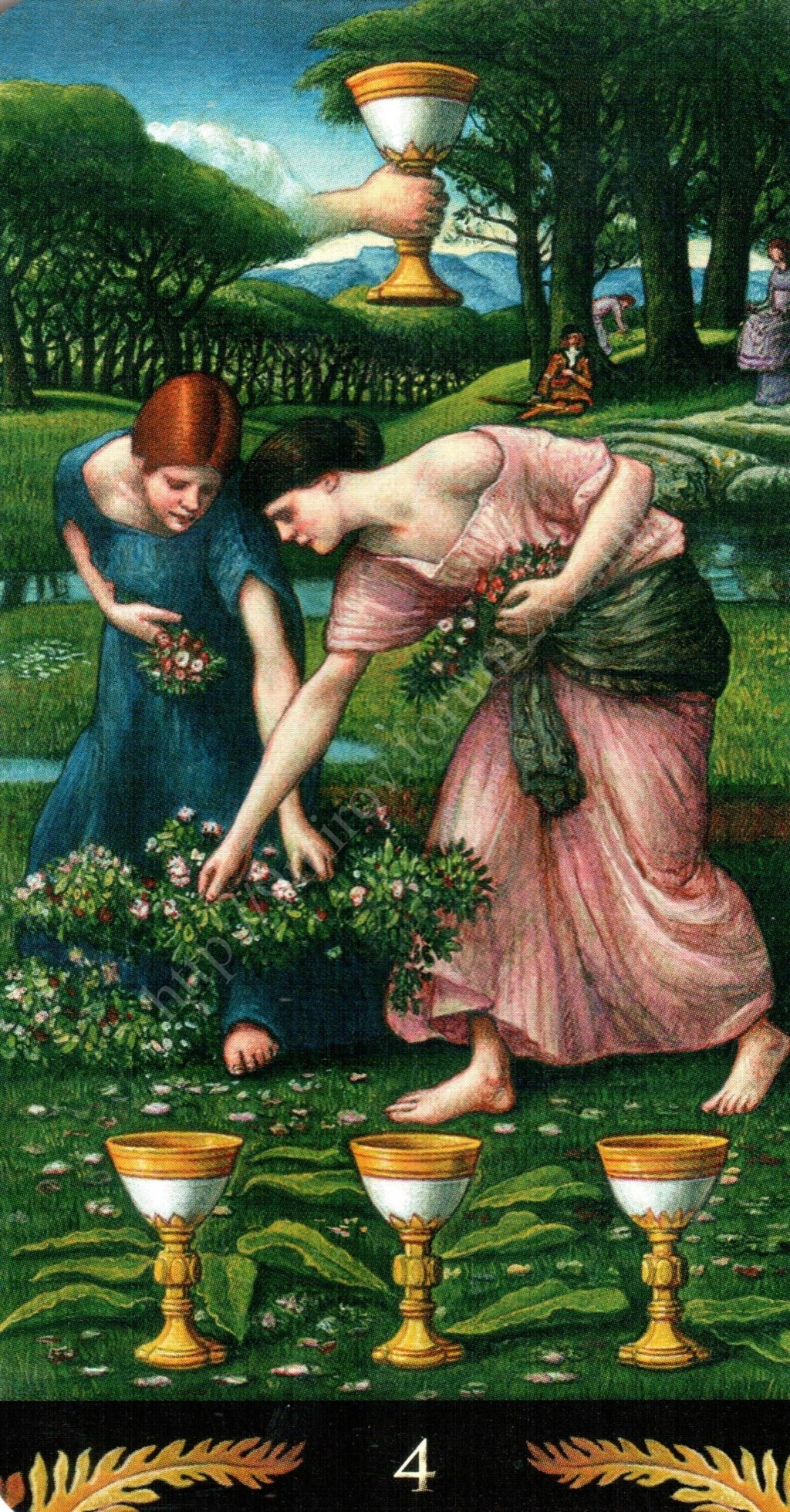 Таро Прерафаэлитов (Pre-Raphaelite Tarot) Галерея Water389