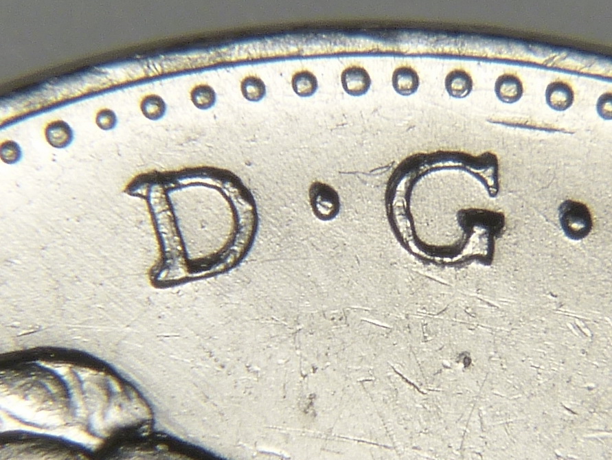 1967 - Coin Détérioré Légende Avers #2 (Die Deterioration) P1290125