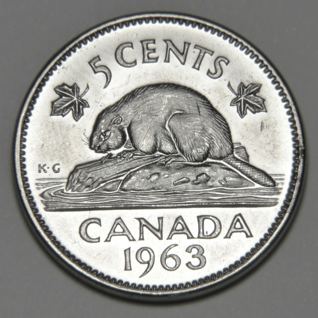 1963 - Coin micro fendillé sur Reine (Micro die crack on Queen) P1290924