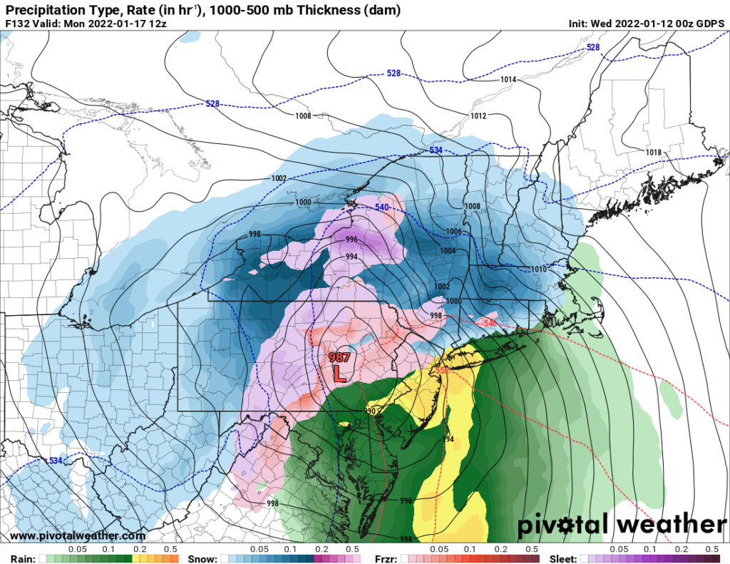 Momentum building for possible storm on JAN 16th? - Page 5 Cmc_oo10