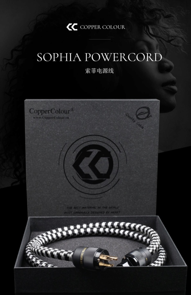 Copper Colour Sophia Powercord Sophia10