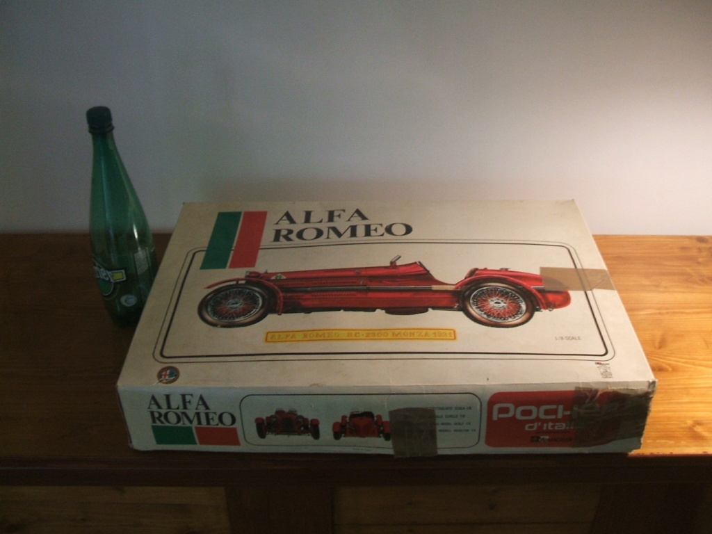 Alfa Roméo 8C 2300 Monza base Pocher 1/8 semi scratch 513