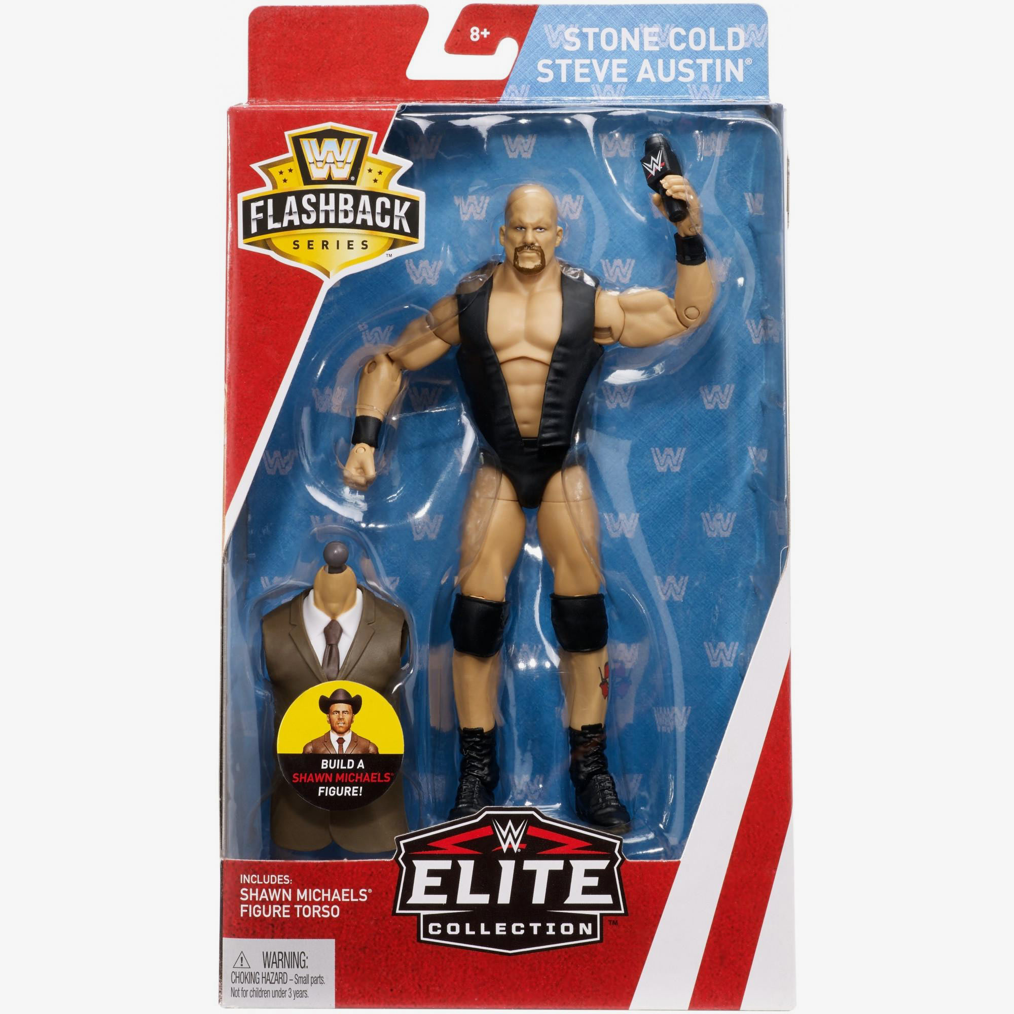 WWE Flashback Elite Series 003 (Walmart) (2019) (Build Shawn Michaels Figure) 180