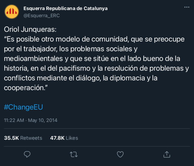 Esquerra Republicana de Catalunya | @Esquerra_ERC 03b0f810