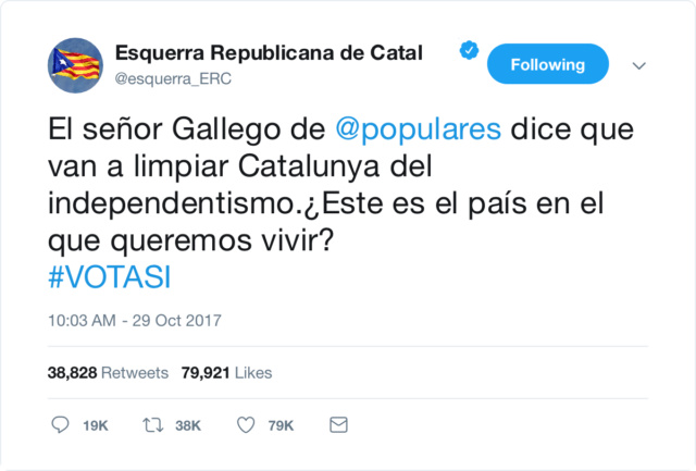 RRSS Oficials d’Esquerra Republicana de Catalunya  D199be10