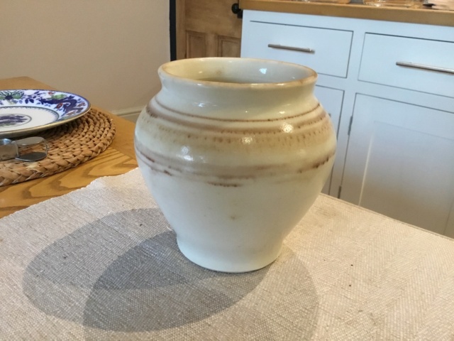 studio porcelain vase, impressed BJG mark 0014dc10
