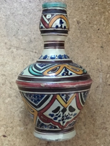 North African, Middle Eastern ? Vase, signed 19105510