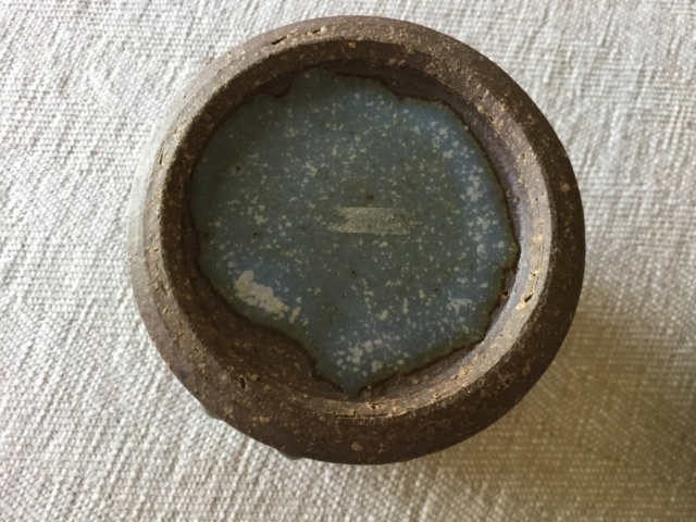 Studio pottery stoneware lidded jar 1ddff510