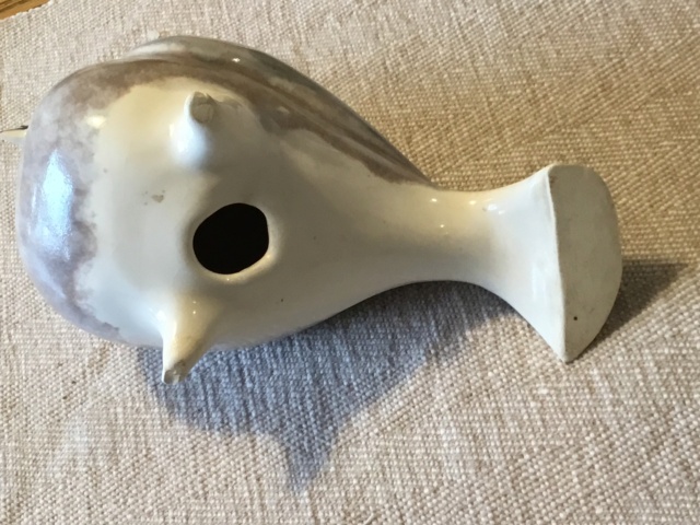 Pottery dove bird figurine 1e363410