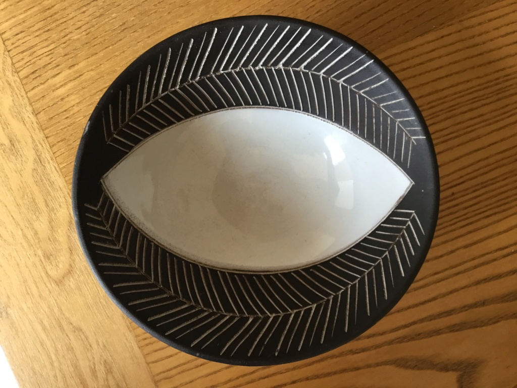 Swedish? Sgraffito Bowl HHB “PALMA” P9 39a0fd10