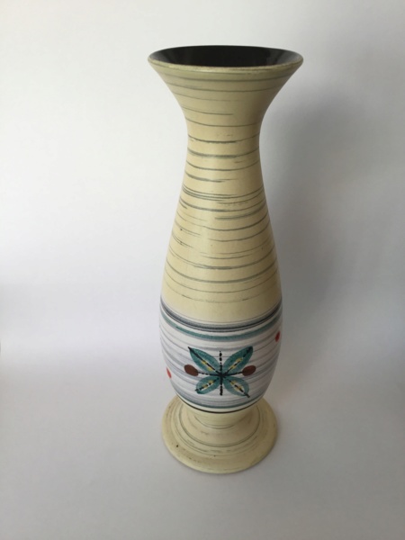 1950s  atomic vase ?  Style name? not Denby 3a8e2310