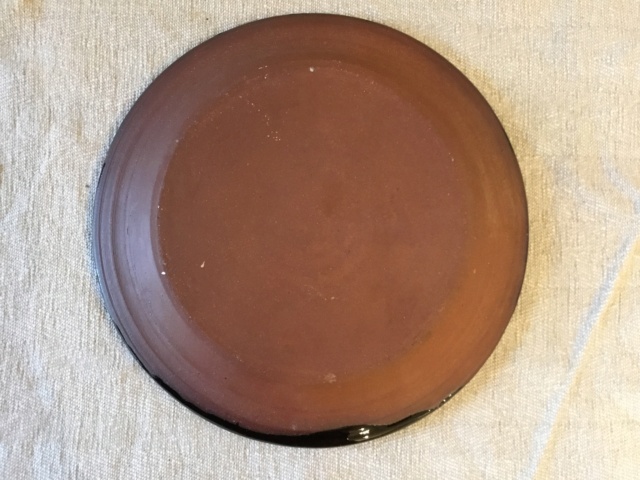 Kirton Lindsey 1970s Slipware Plate with Tree 41288910