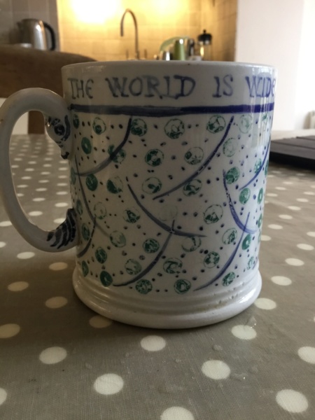 FR marked mug with poem - Frances Richards  41cd6d10
