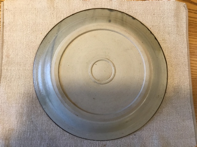 Stoneware studio flower plate, David Eeles, Shepherds Well? 58667410