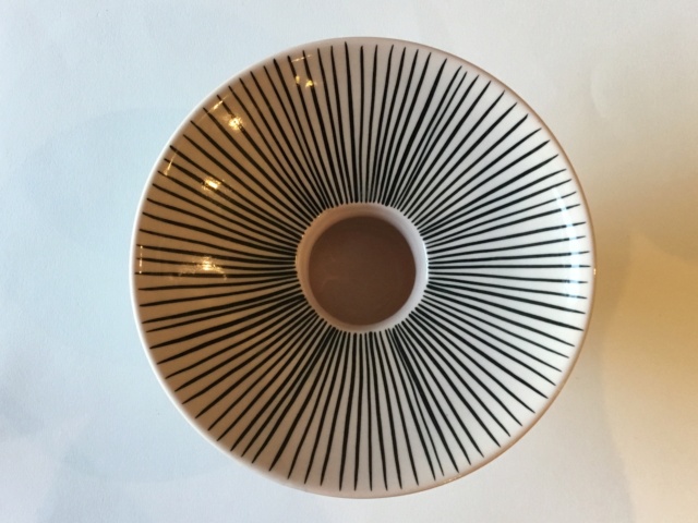 Arabia, Finland striped bowl or Vase 6ae3d410