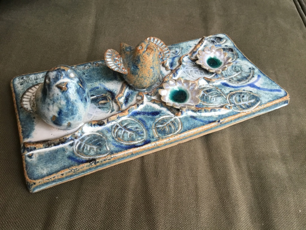 3d bird wall plaque, Soholm? 9672f210