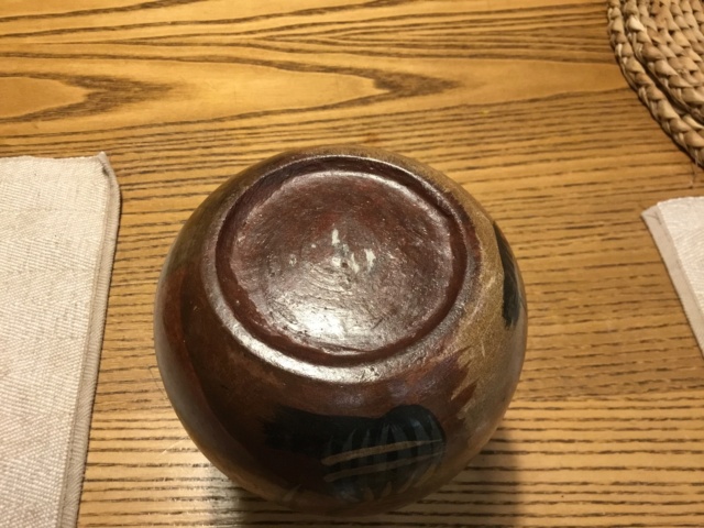 Painted Vase - Tlaquepaque Mexican?  Aa622210