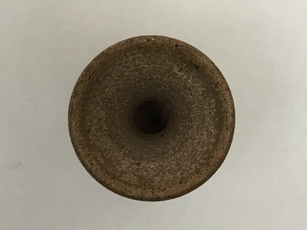 Stoneware chalice cup, horseman Ac44cb10
