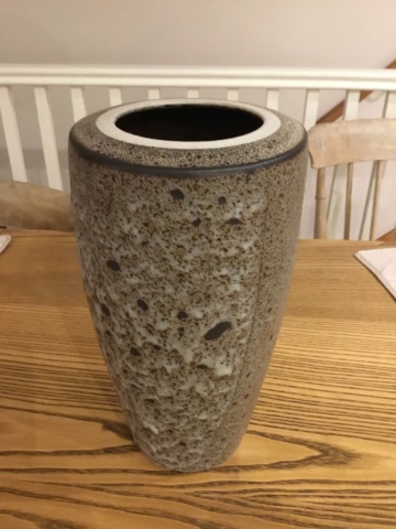 Large stoneware studio vase, no mark. B8468e10