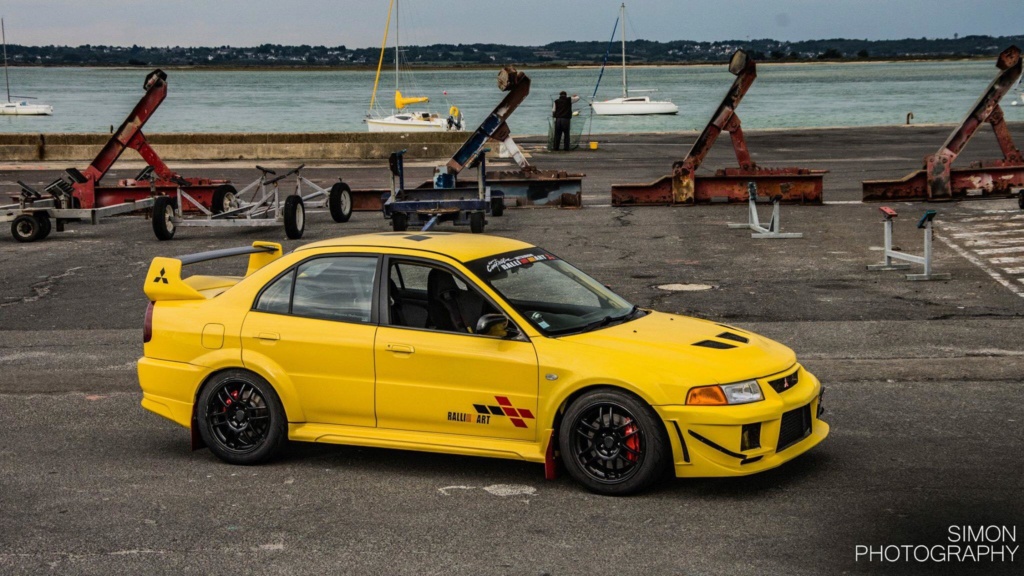 Sham21 Lancer evo V yellow  49795510